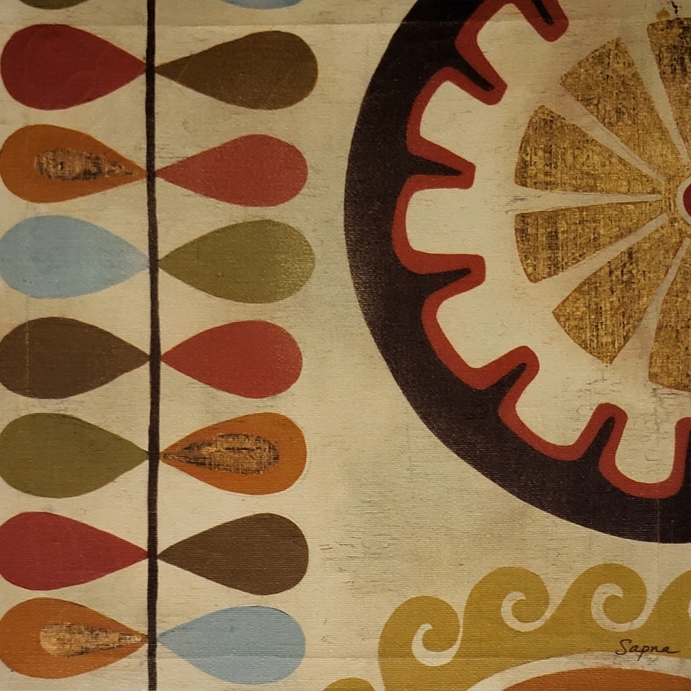 Set of two wall art 12x12 canvas